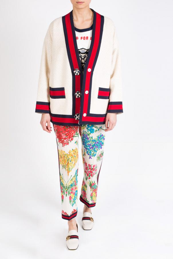 Gucci Oversize tweed cardigan | Women's Clothing | Vitkac